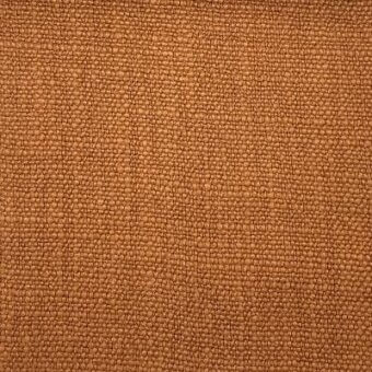 Moroso Zoran 107 ocher fabric texture, dense woven with raised granular surface, uniform earthy tone, consistent node pattern, width "w".